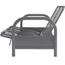 Argos Home Mexico 2 Seater Futon Sofa Bed - Black