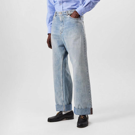 Valentino Wide Leg Jeans