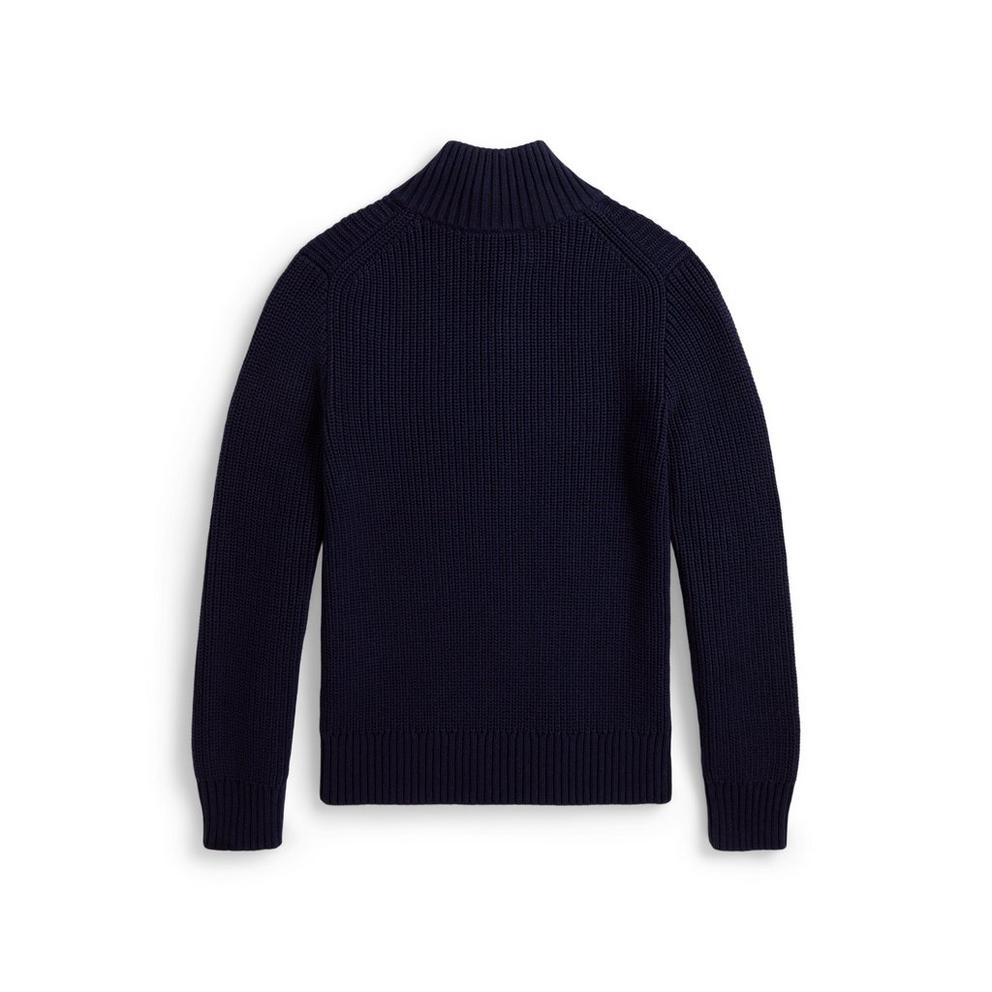 Polo Ralph Lauren Kids' Cable Knit 1/4 Zip Top