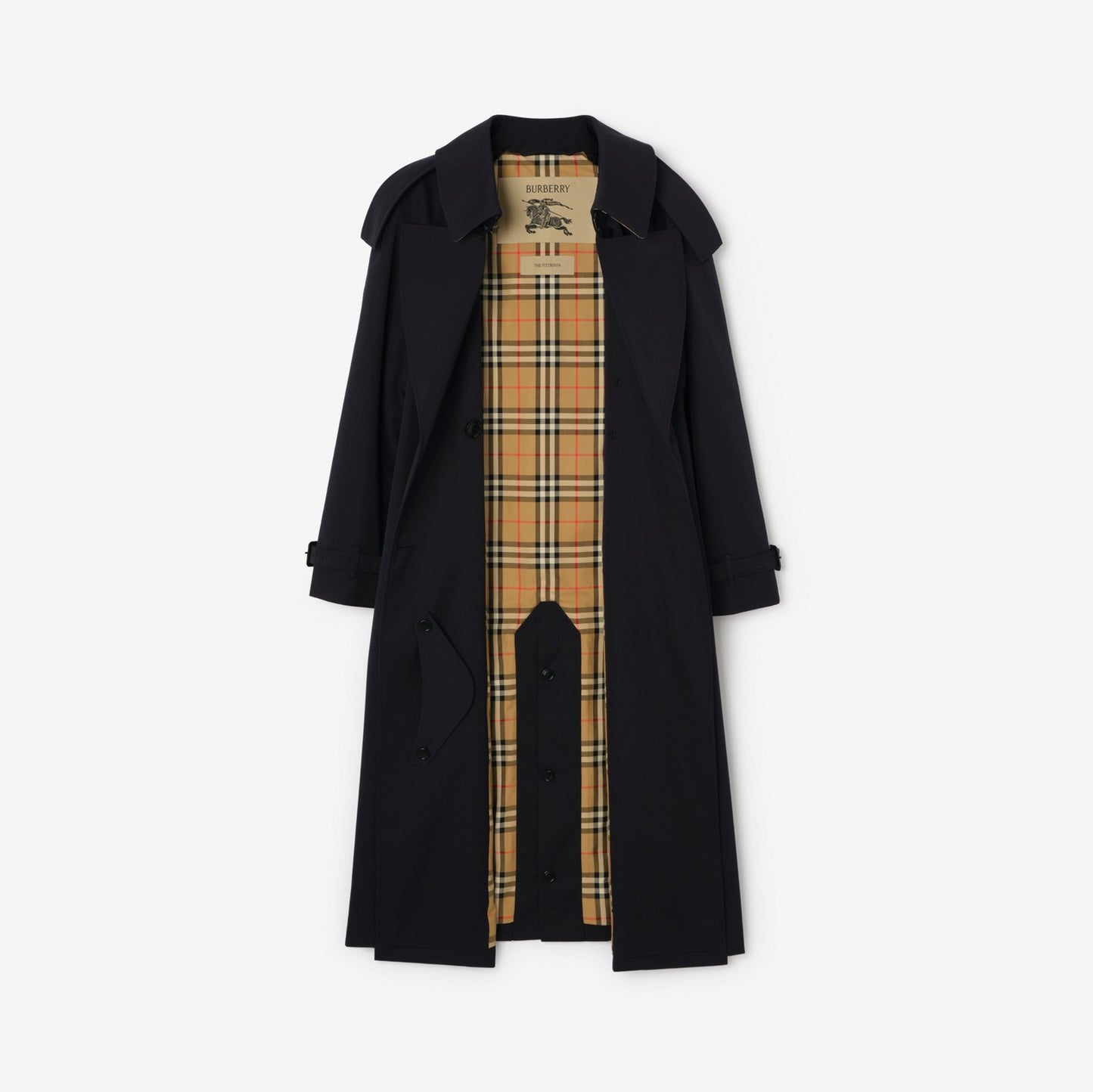 Long Gabardine Fitzrovia Trench Coat