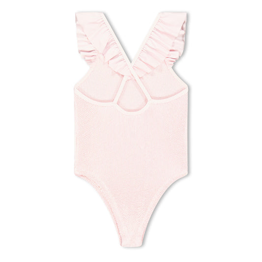 Hunza G Kids' Charlie Swim Scoop Neck Swimsuit