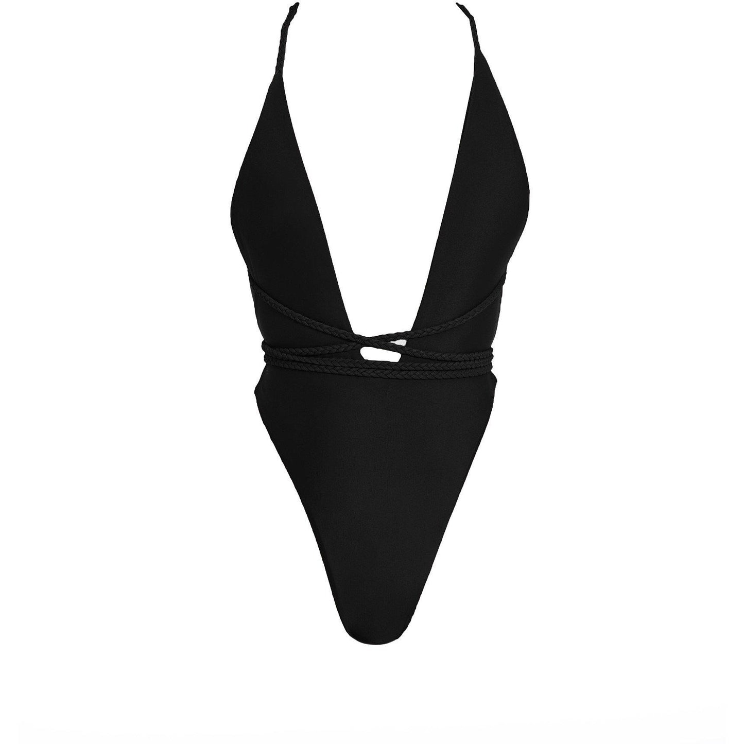 Mars The Label Women's Fishtail Swim Plunge Swimsuit