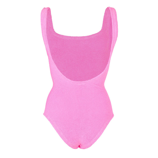Hunza G Women's Coverage Swim Scoop Neck Swimsuit