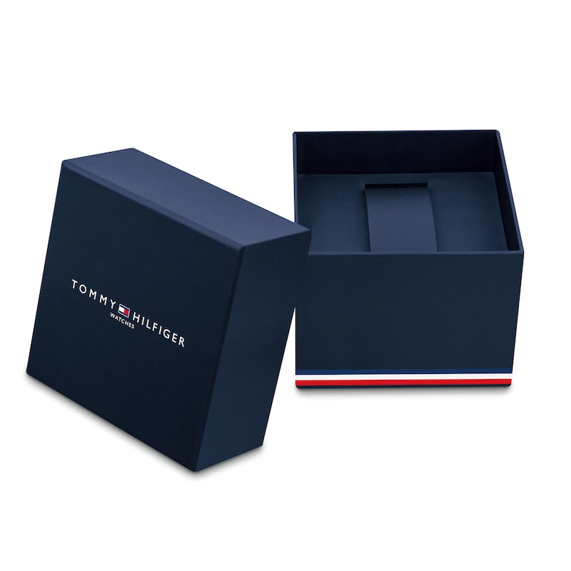 Tommy Hilfiger Men's Green Dial Two Tone Bracelet Watch