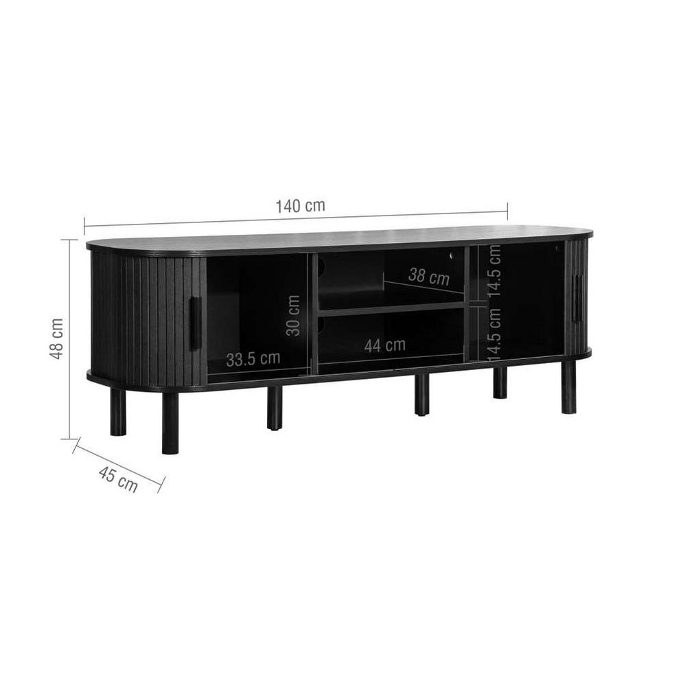 Birlea Axel Fluted TV Unit