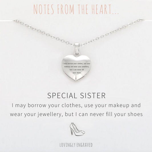 Notes From The Heart NFTH Special Sister engra