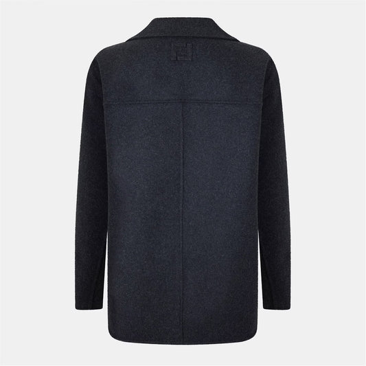 Men's Double-Breasted Tailored Fit Pea Coat