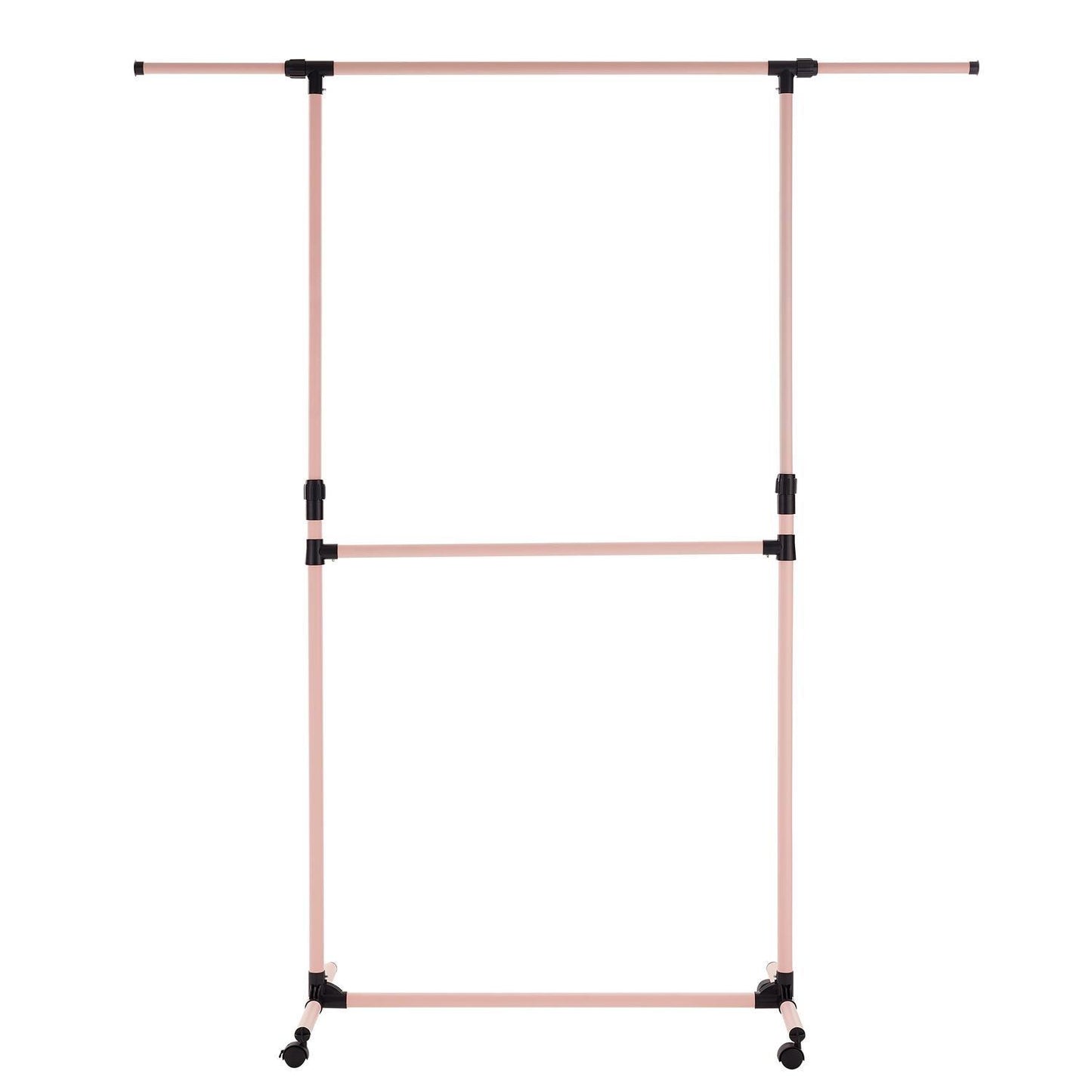 House of Home 2 Tier Clothes Rail Pink