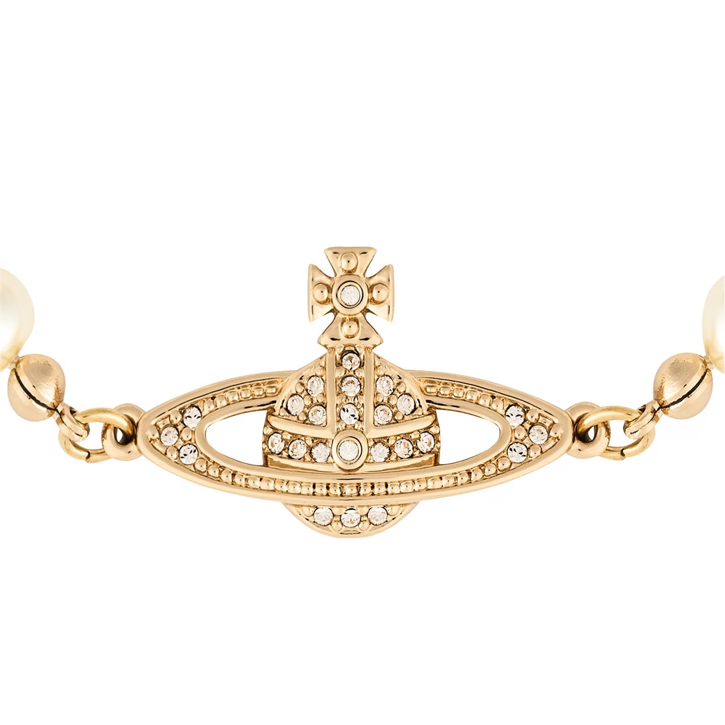 Women's Mini Bas Relief Pearl Bracelet