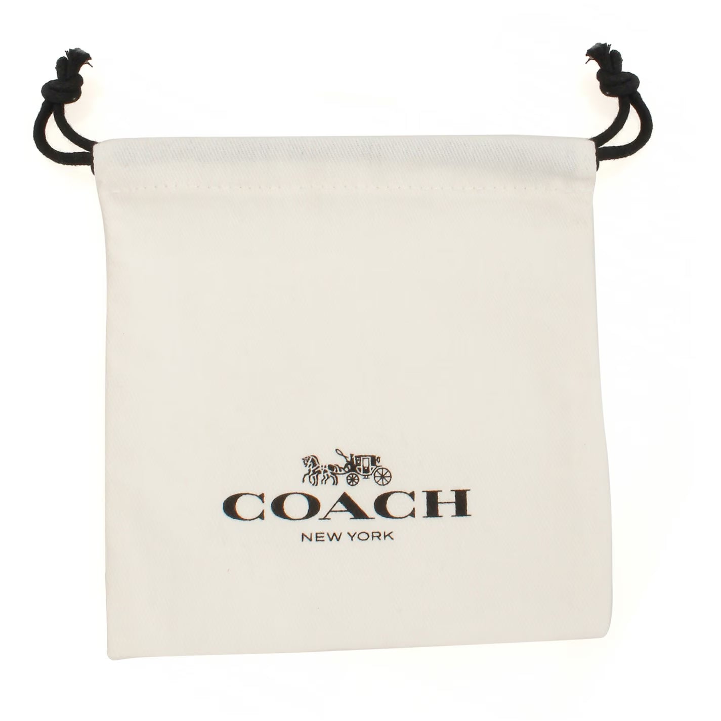 COACH ROUND LOGO STUD EARRINGS