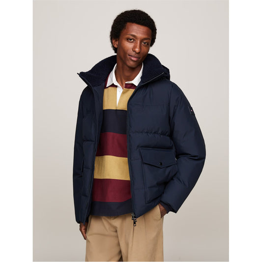 Tommy Hilfiger Men's Rockie Utility Medium-Weight Insulated Medium Puffer Jacket