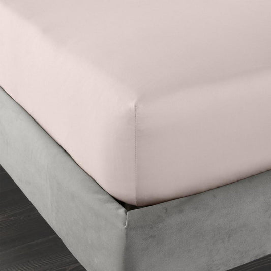 400 Thread Count Cotton Sateen Fitted Sheet