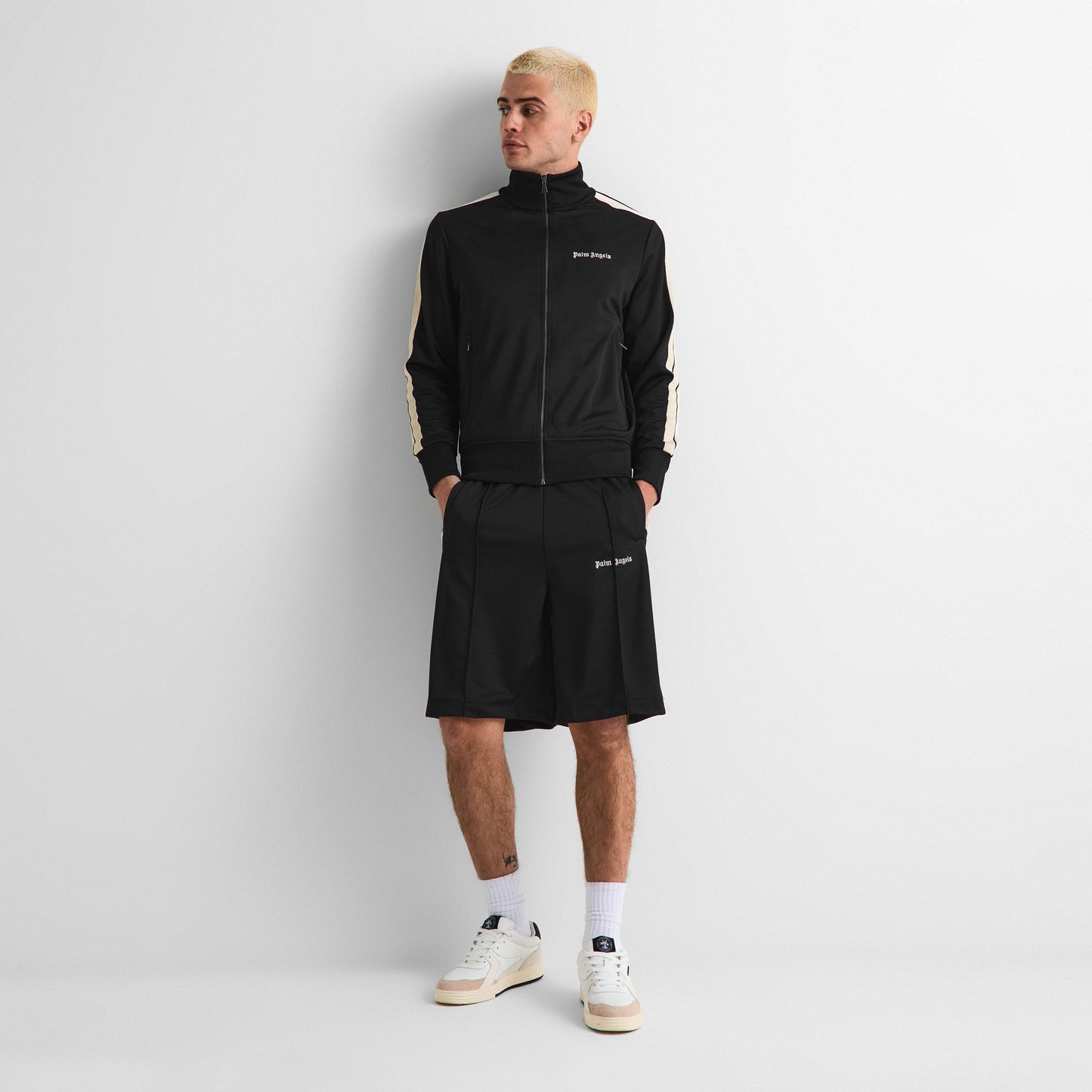 Palm Angels Men's Woven Tracksuit Shorts