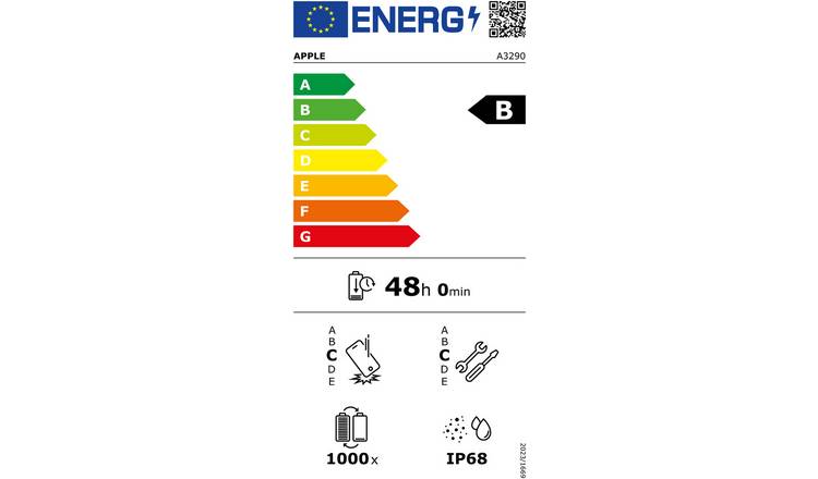 SIM Free iPhone 16 Plus 5G 128GB AI Mobile Phone - Black