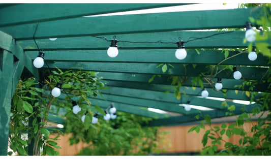 Smart Garden 10 Vintage Festoon String Lights - White