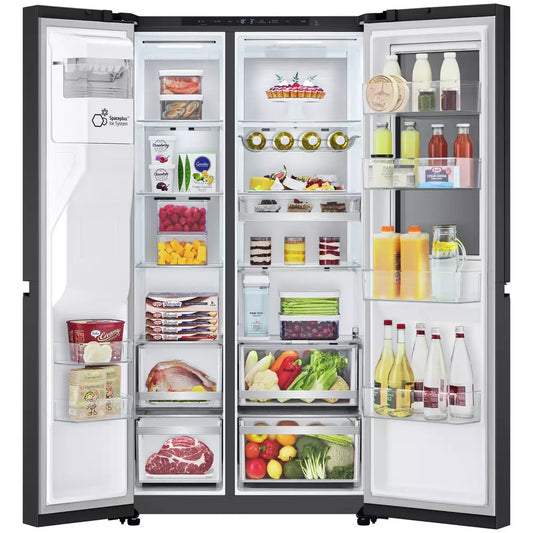 LG GSXE91EVAD American Fridge Freezer - Black
