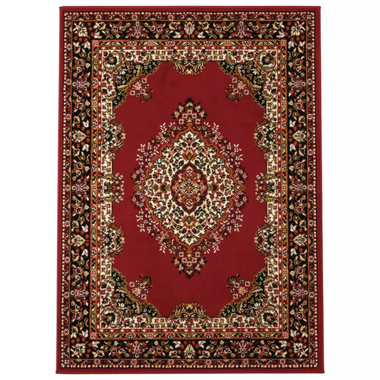 Homemaker Bukhura Traditional Rug - 160x230cm - Red