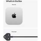 Apple Mac mini 2024 M4 24GB 512GB Desktop - Silver