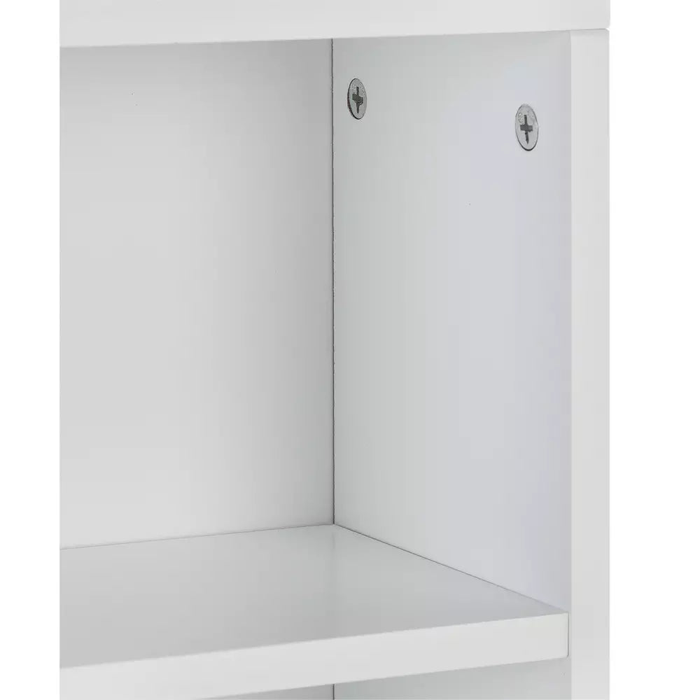 Argos Home 1 Door Open Shelf Mirrored Cabinet