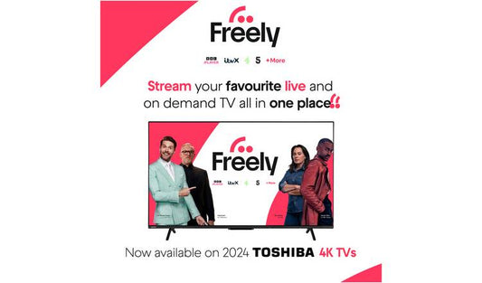 Toshiba 43 Inch 43UV2F53DB Smart 4K UHD HDR LCD Freely TV