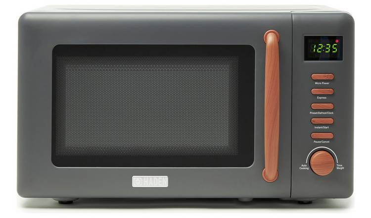 Haden 206794 Dorchester Kettle,Toaster & Microwave - Grey