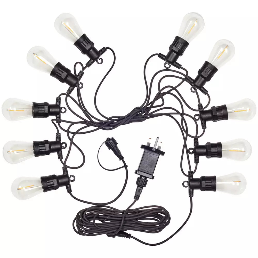 Smart Garden 10 Vintage Festoon String Lights - Warm White