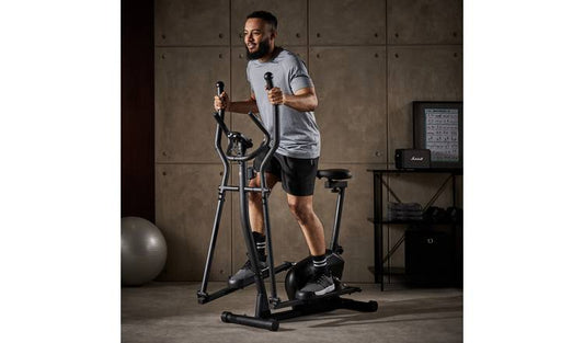 Pro Fitness 2-In-1 Cross Trainer and Exercise Bike