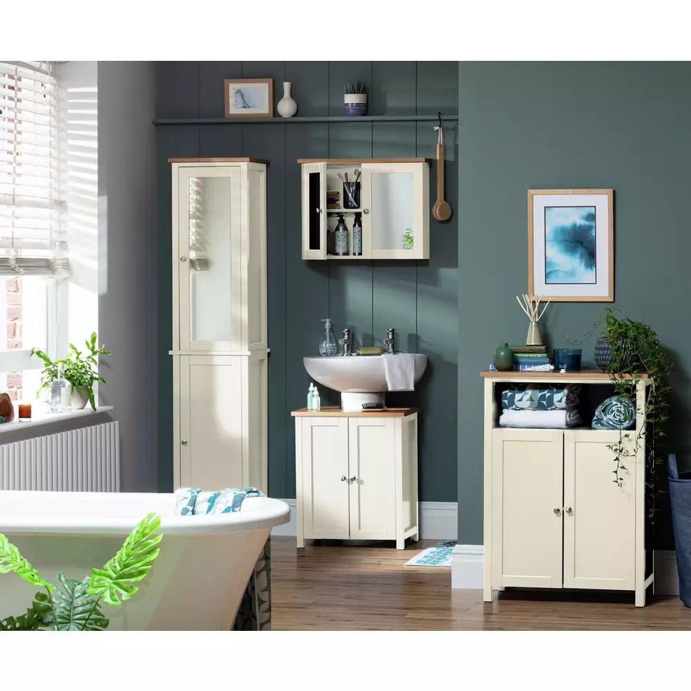 Argos Home Livingston Double Unit - Cream