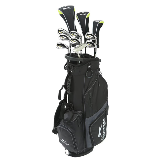 Slazenger VS Golf Club Set with Stand Bag (Graphite and Steel Shaft Combo) Mens