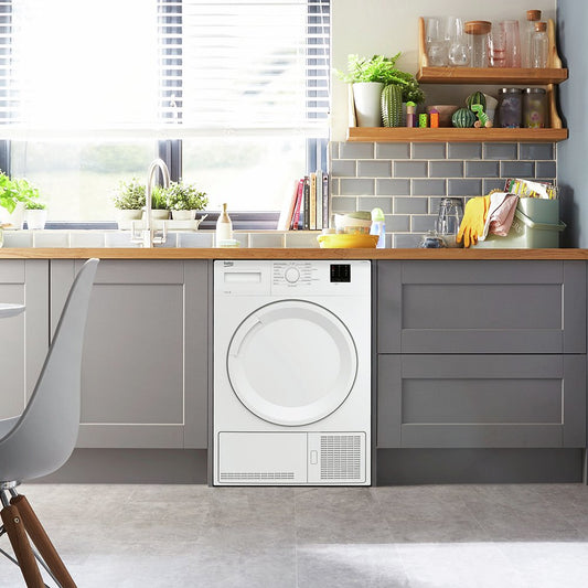 Beko DTKCE80021W 8KG Condenser Tumble Dryer - White