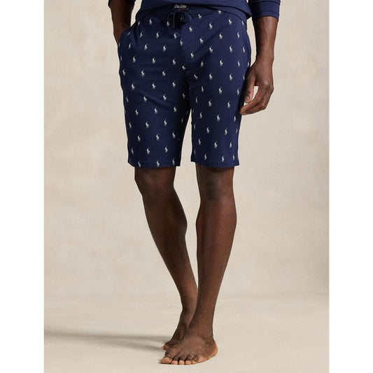 Polo Ralph Lauren Men's All Over Pony Cotton Jersey Jogger Shorts