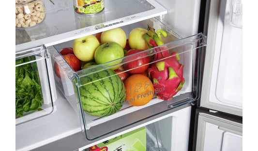 Fridgemaster MQ79394ES American Fridge Freezer - Silver