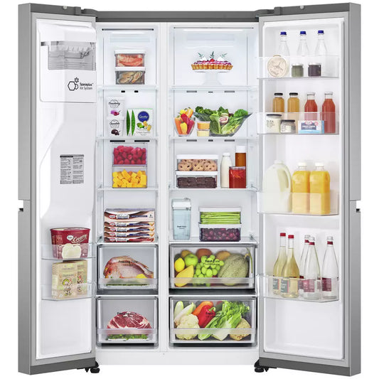 LG GSLV71PZTD American Fridge Freezer - Silver