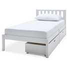 Habitat Ronnie Single Bed Frame and Drawer - White