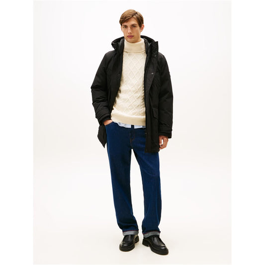 Men's Padded Utility DWR Hooded Thigh Length Parka