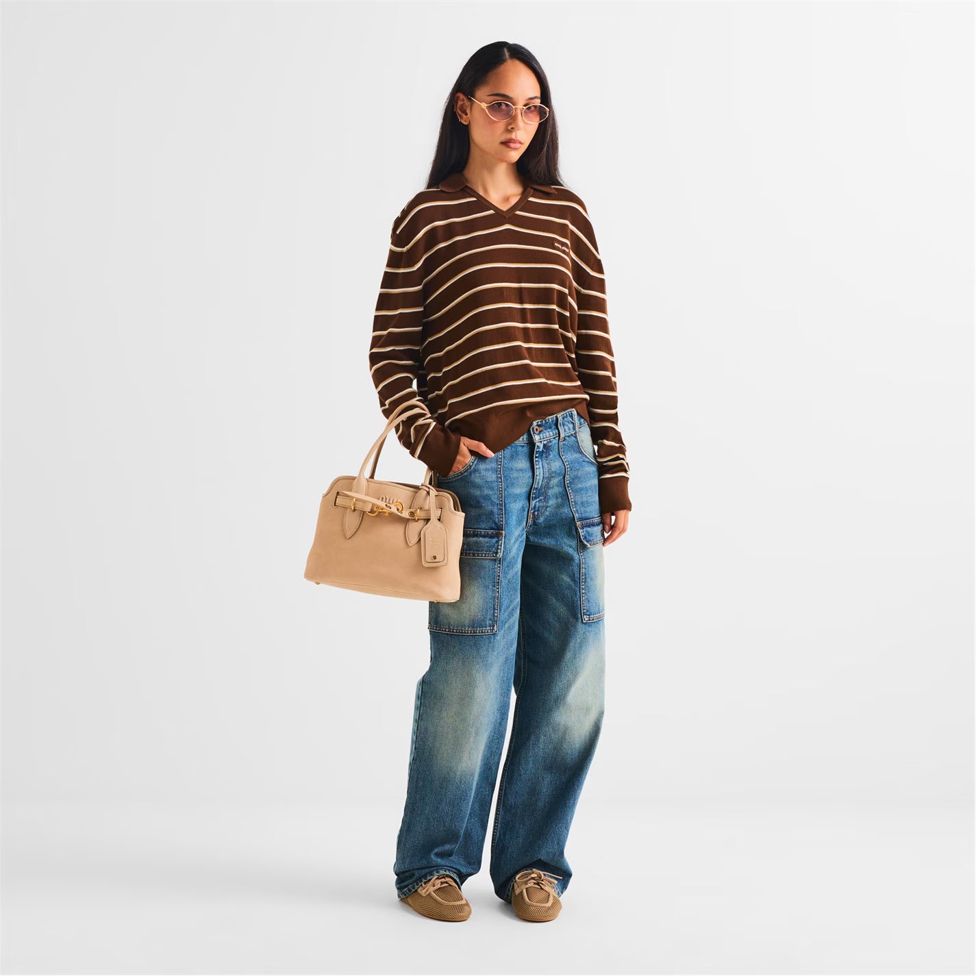 MIU MIU Women's Logo Sunglasses