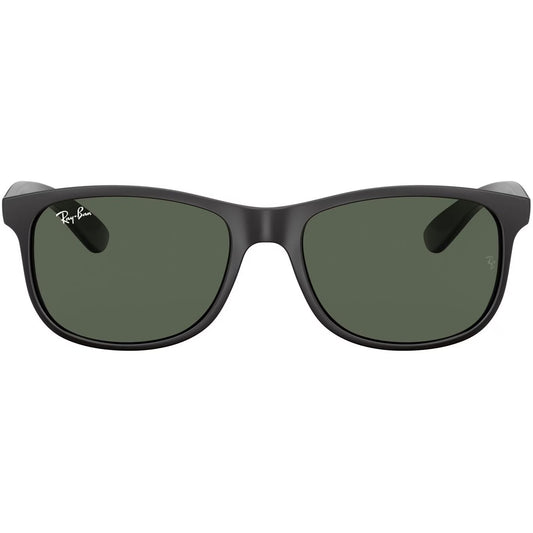 Ray Ban Matte Black Square Sunglasses