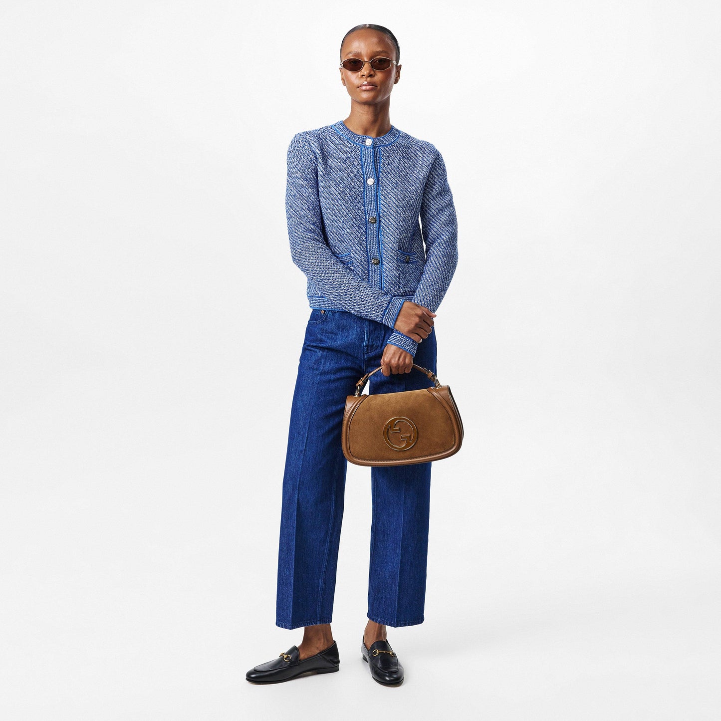 Gucci Cotton Crewneck Cardigan