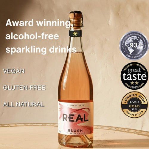 REAL Blush Alcohol Free Sparkling Rose