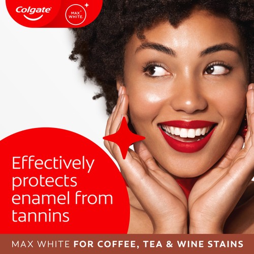 Colgate Max White For Coffee, Tea & Wine Whitening Toothpaste 75ML