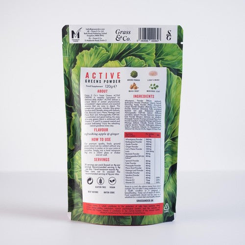 Grass & Co. ACTIVE GREENS Powder 120g