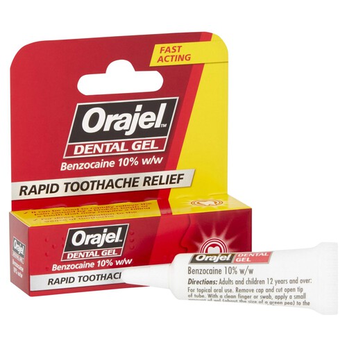 Orajel Rapid Toothache Relief Gel