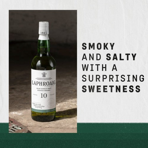 Laphroaig 10 Year Old Islay Single Malt Scotch Whisky