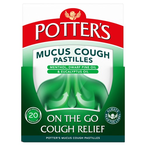 Potters Mucus Cough Pastilles