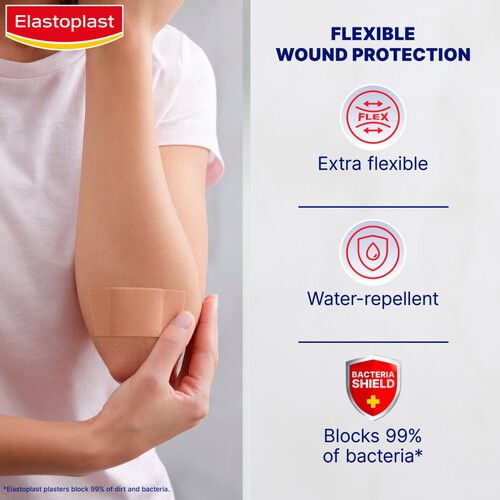 Elastoplast Extra Flexible Cut to Size Breathable Fabric Plaster 1m x 6cm