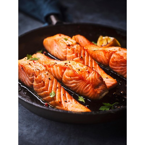 M&S 4 Scottish Salmon Fillets Skin On