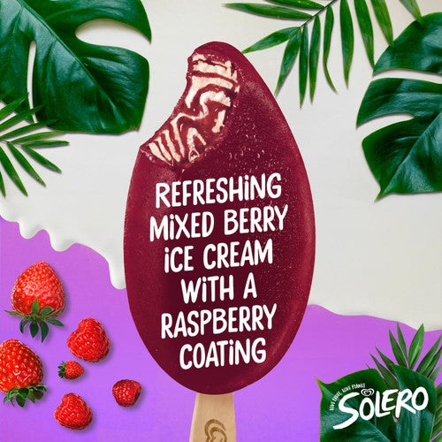 Solero Berry Bliss Ice Cream Sticks