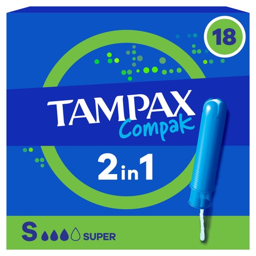 Tampax Compak Super Tampons