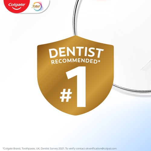 Colgate Total Active Prevention + Advanced Teeth Whitening Toothpaste 75ml