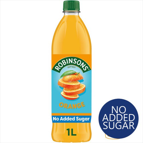 Robinsons Single Strength Orange No Added Sugar